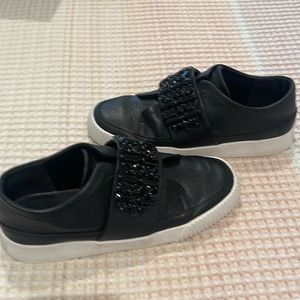 Black Karl lagerfield sneakers size 7.5